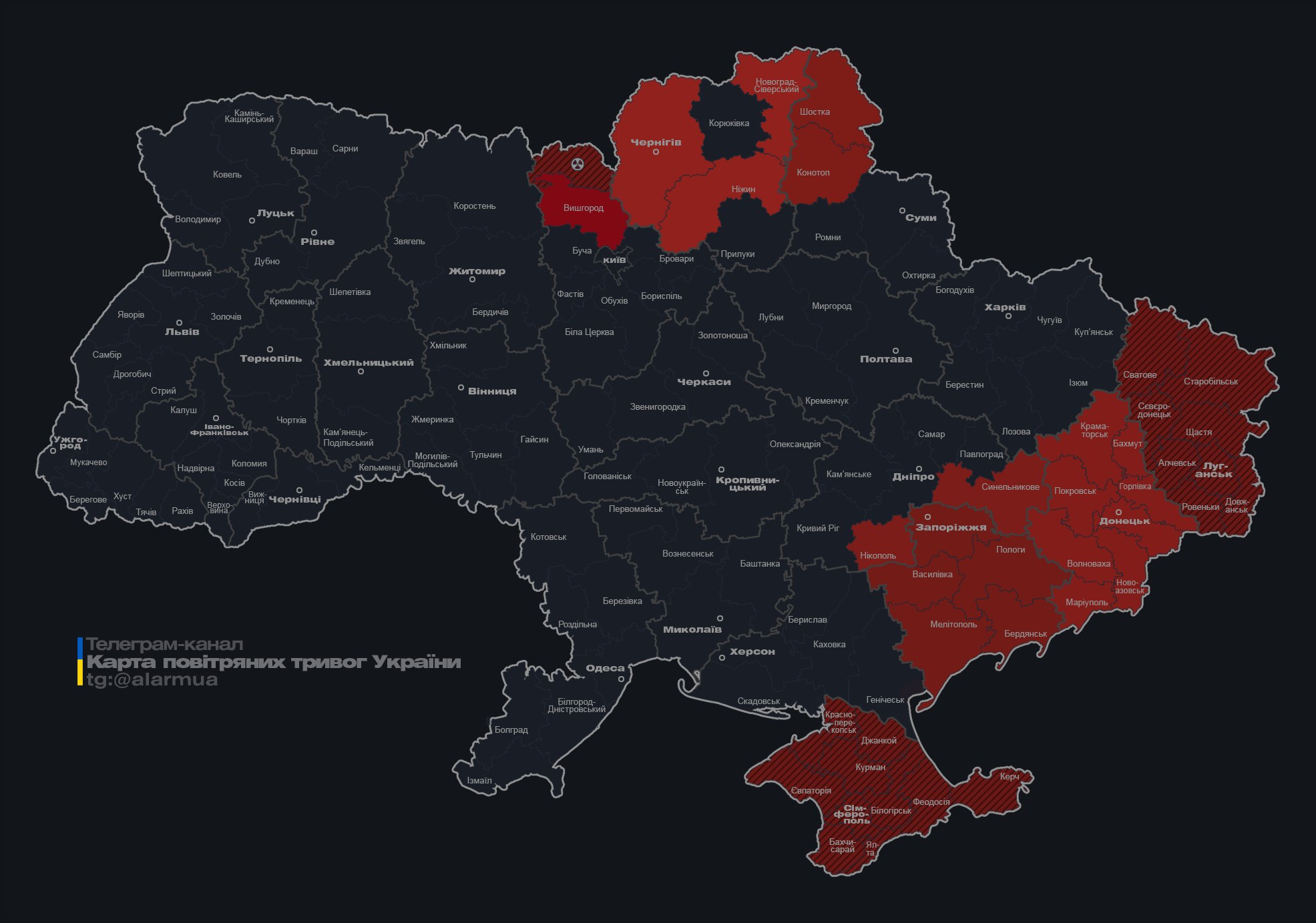 Росіяни вночі масовано атакують Україну "Шахедами": де загроза ударів